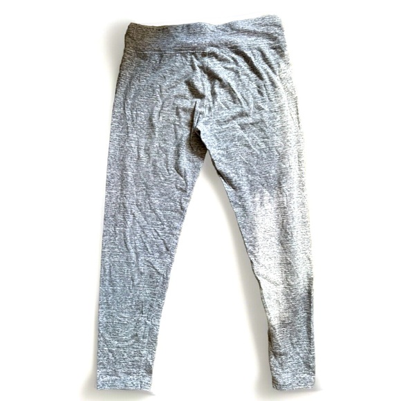 Justice Gray Girls Juniors Cropped Leggings Size 18 Sweatpants Soft Capri - Picture 2 of 10